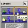 The Edit Surface button in the Surfaces panel